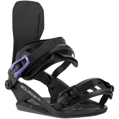 Union Men's Source Pro Snowboard Binding 2026 in Black, alternate view 1