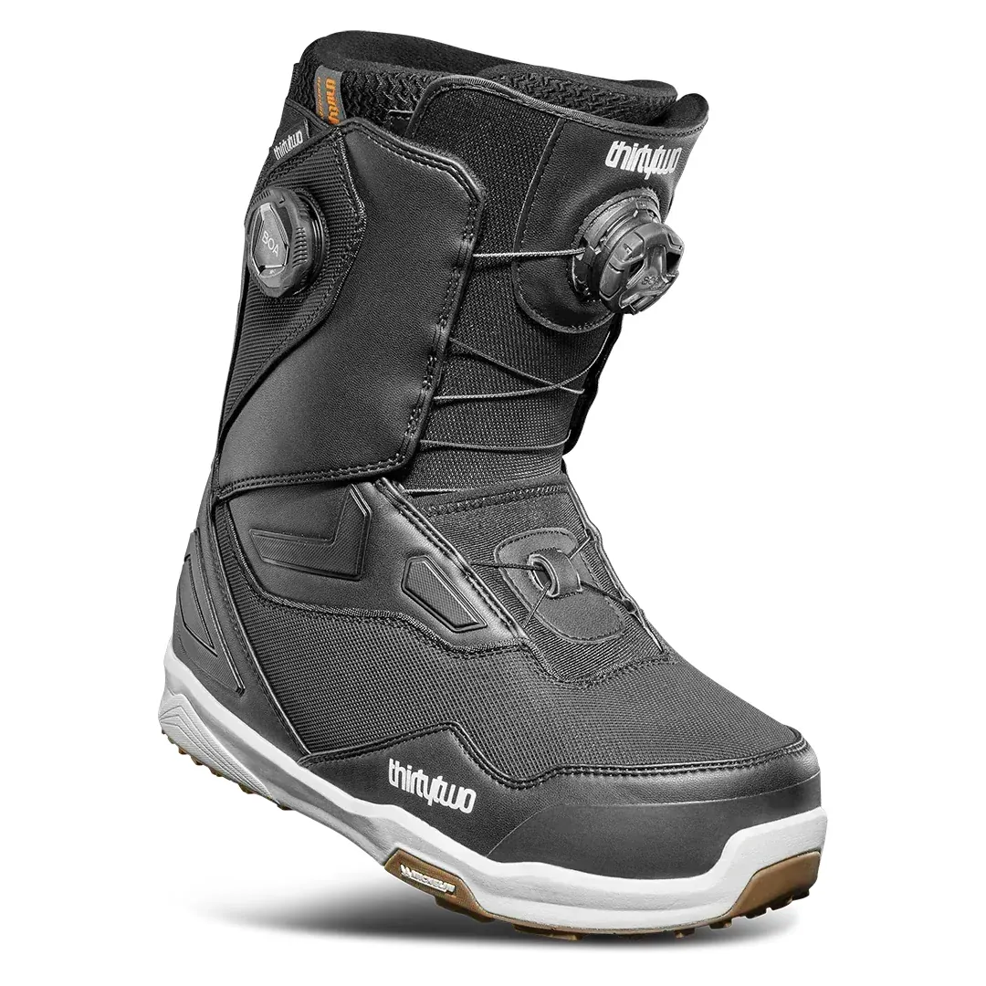 ThirtyTwo Men's TM-2 Double BOA Snowboard Boot 2026, Color: Black, Size: 8