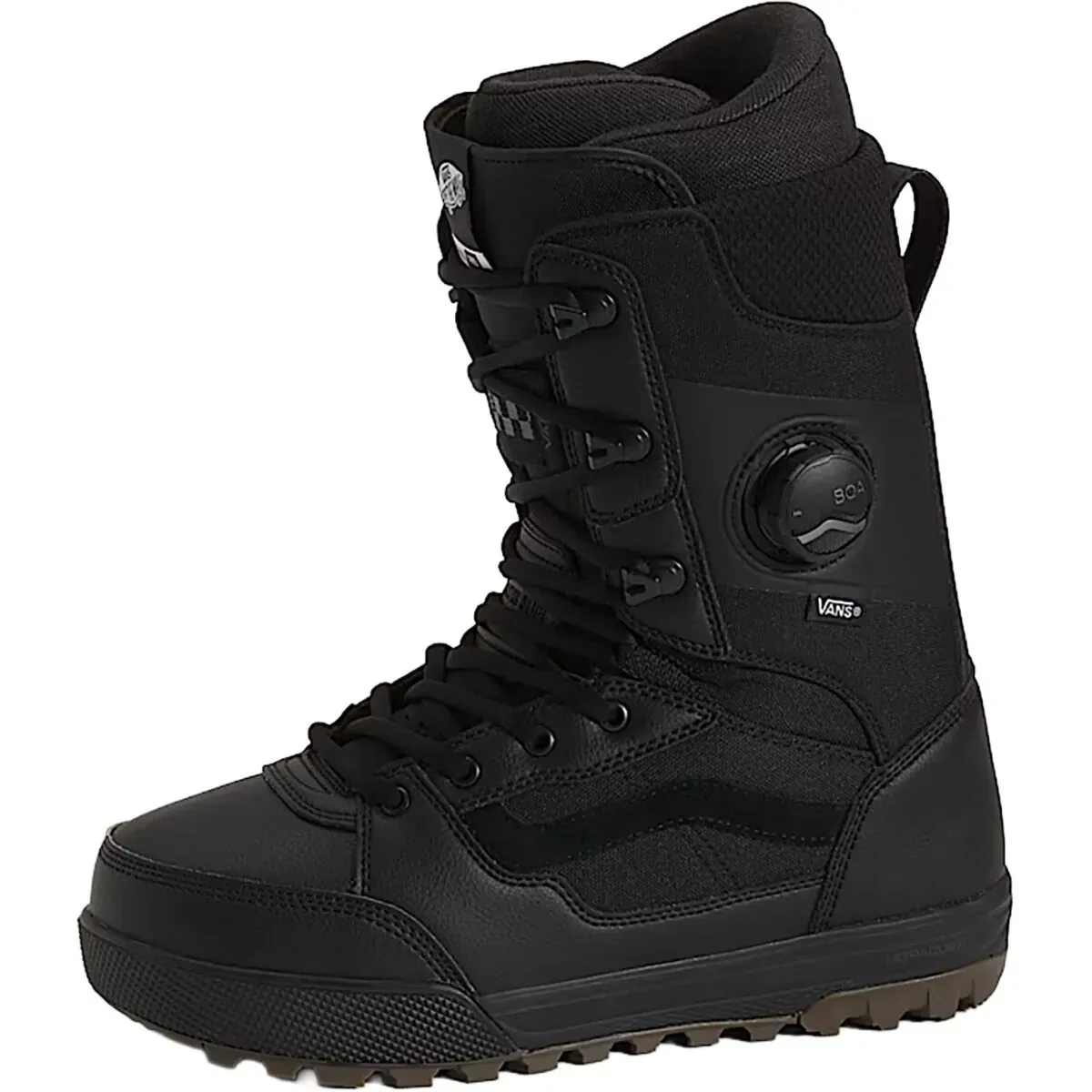 Vans Men's Invado Pro Snowboard Boot 2026, Color: Black/Gum, Size: 8.5