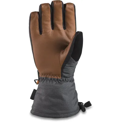 Dakine Men's Leather Scout Gloves in Carbon, alternate view 1