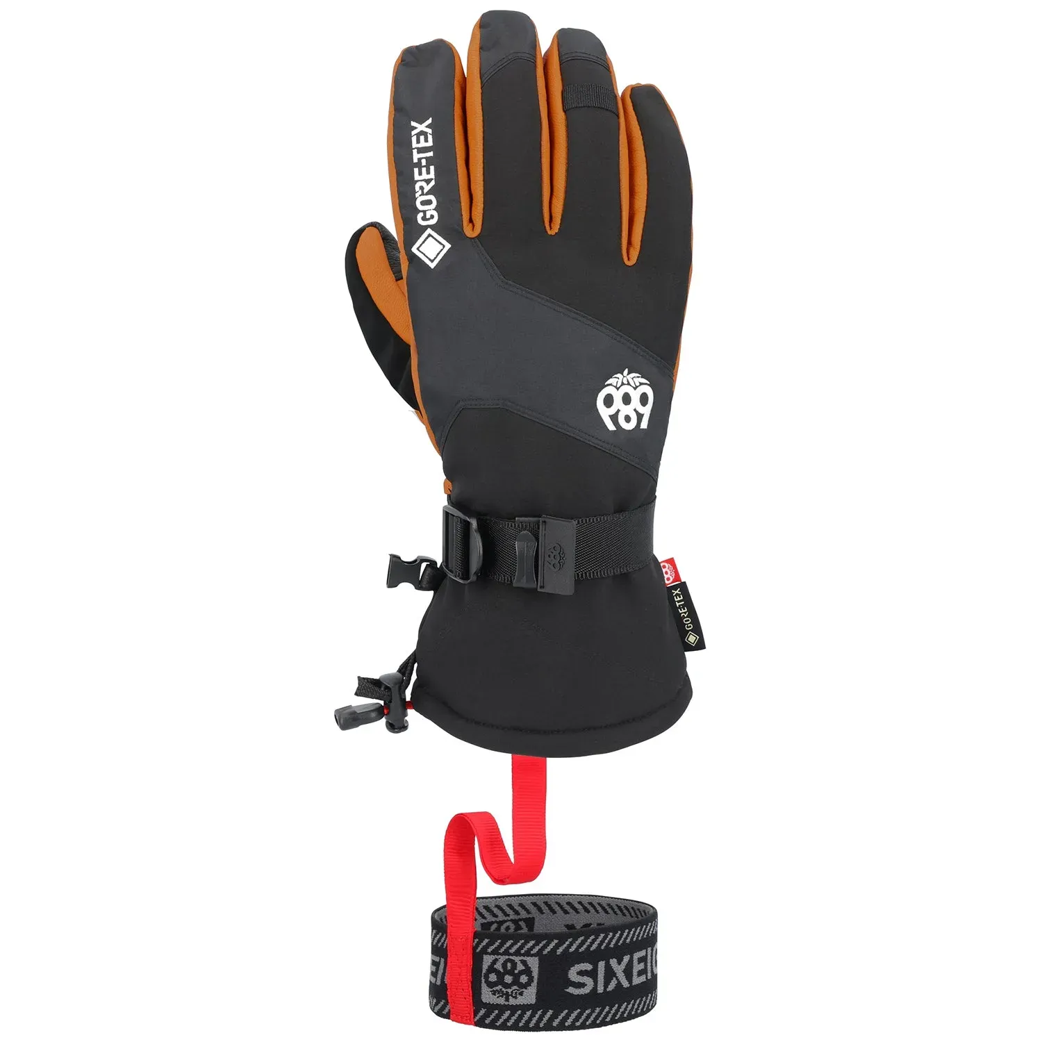 686 Men's GORE-TEX Leather Linear Glove, Color: Natural, Size: L