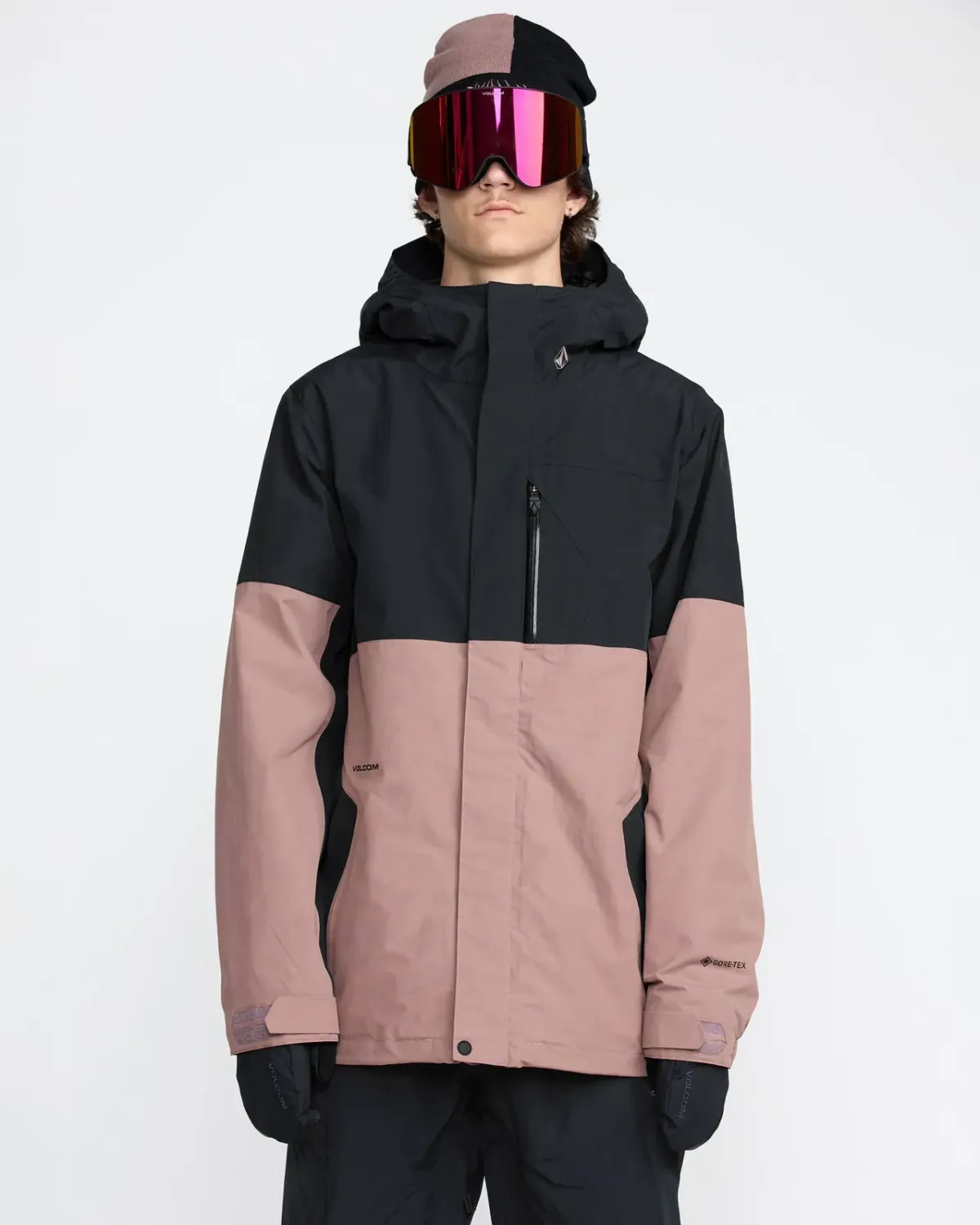 Volcom Men's L Insulated GORE-TEX Jacket, Color: Pale Mauve, Size: S