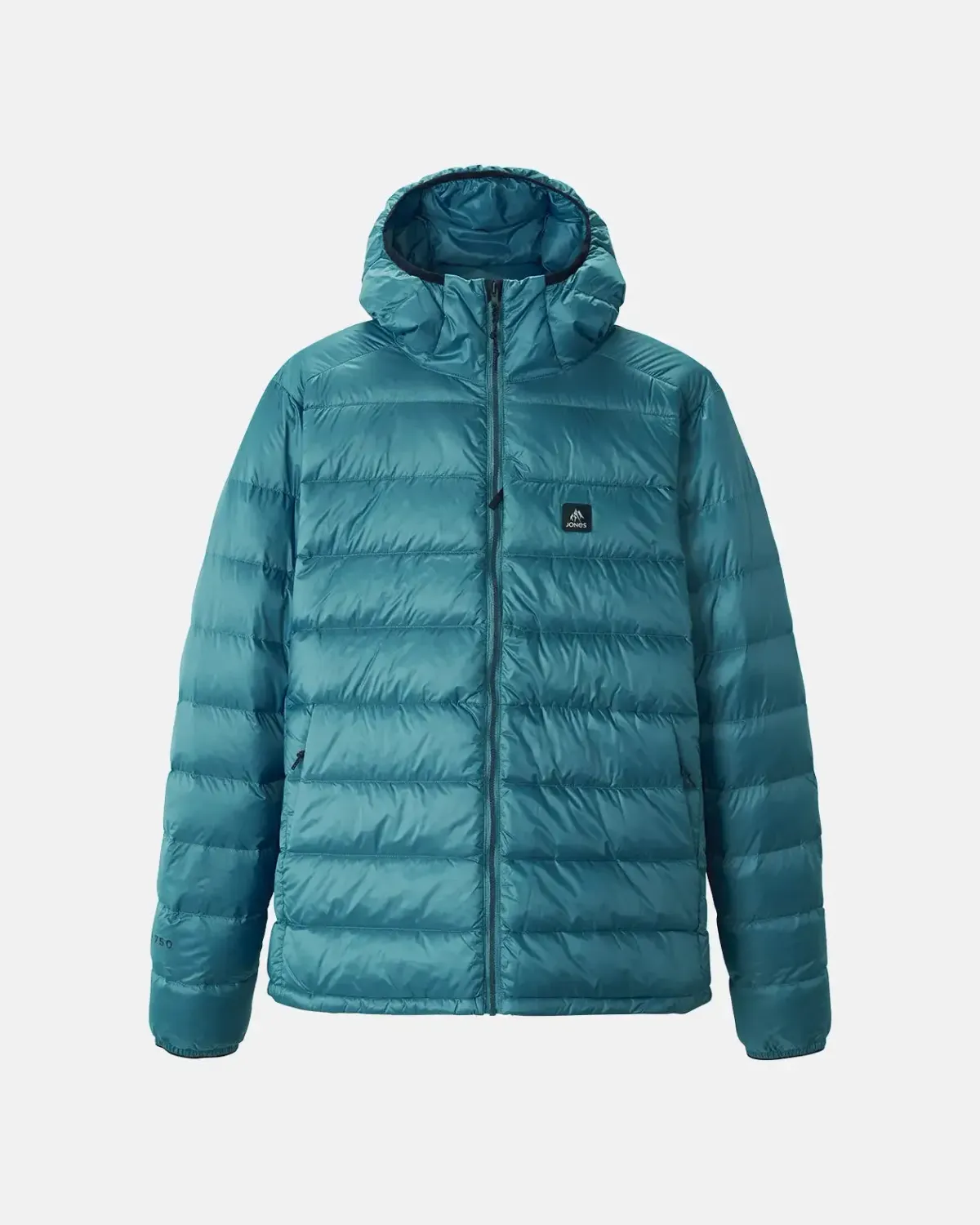 Jones Men's Re-Up Recycled Down Hoodie, Color: Atlantic Blue, Size: M