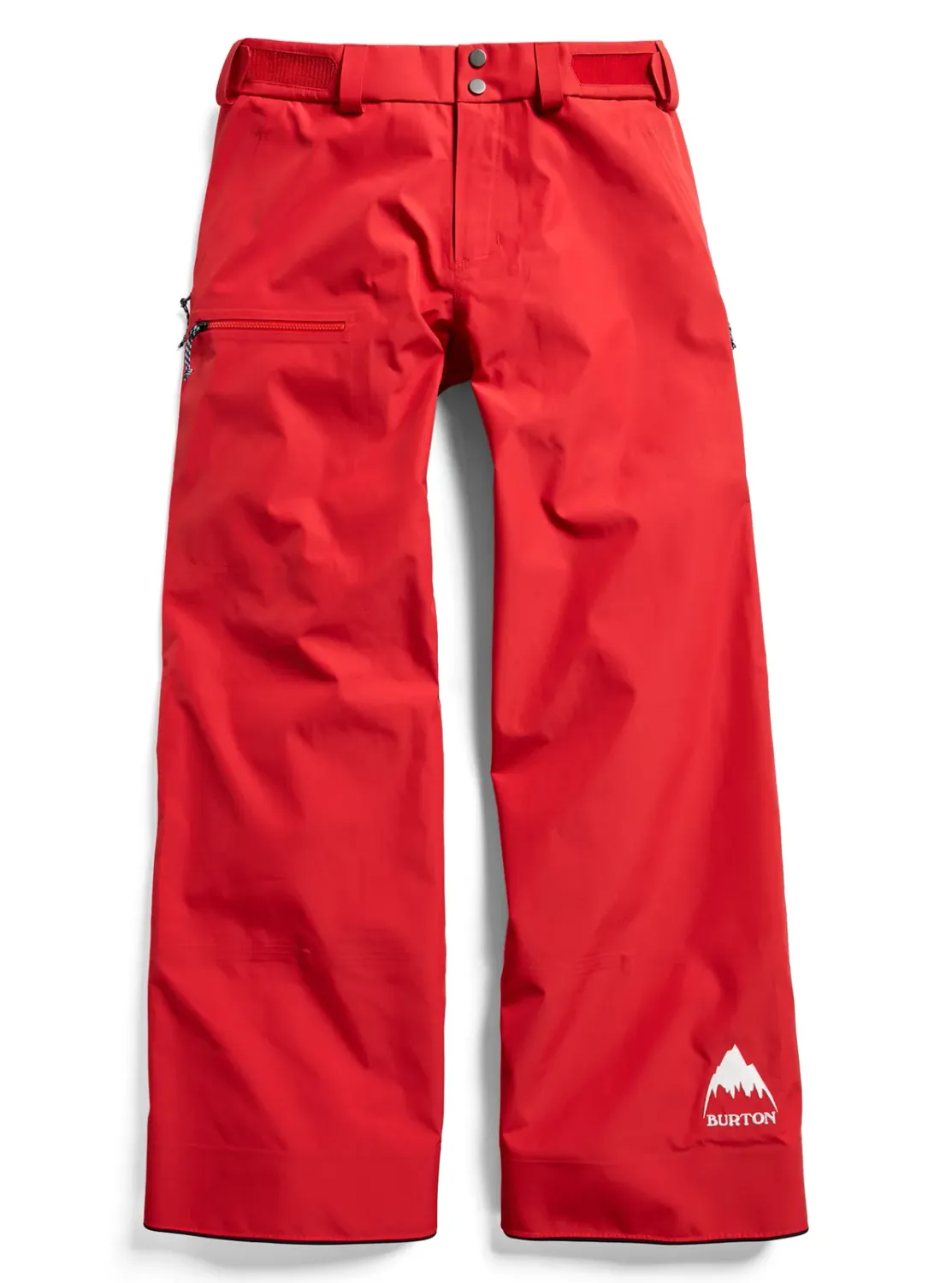 Burton 50th 85 Powder Shell 3L Pants, Color: Performer Red/Selvedge Blue, Size: S