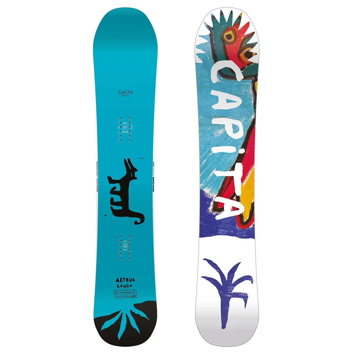 CAPiTA Aeronaut Snowboard 2026, front view