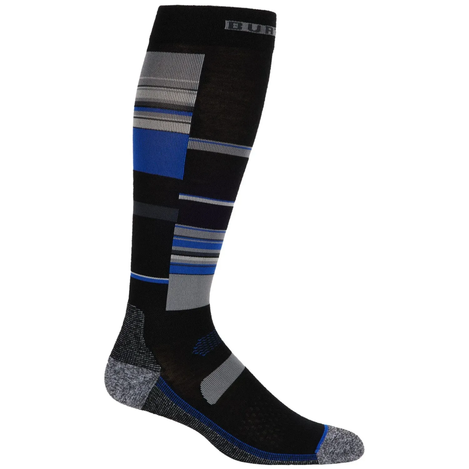 Burton Men's Performance Ultralight Socks, Color: Jake Blue Stripes, Size: L