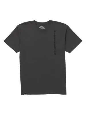 1910 Men's Age of Winters Discharge Short Sleeve Tee in Vintage Black, alternate view 1
