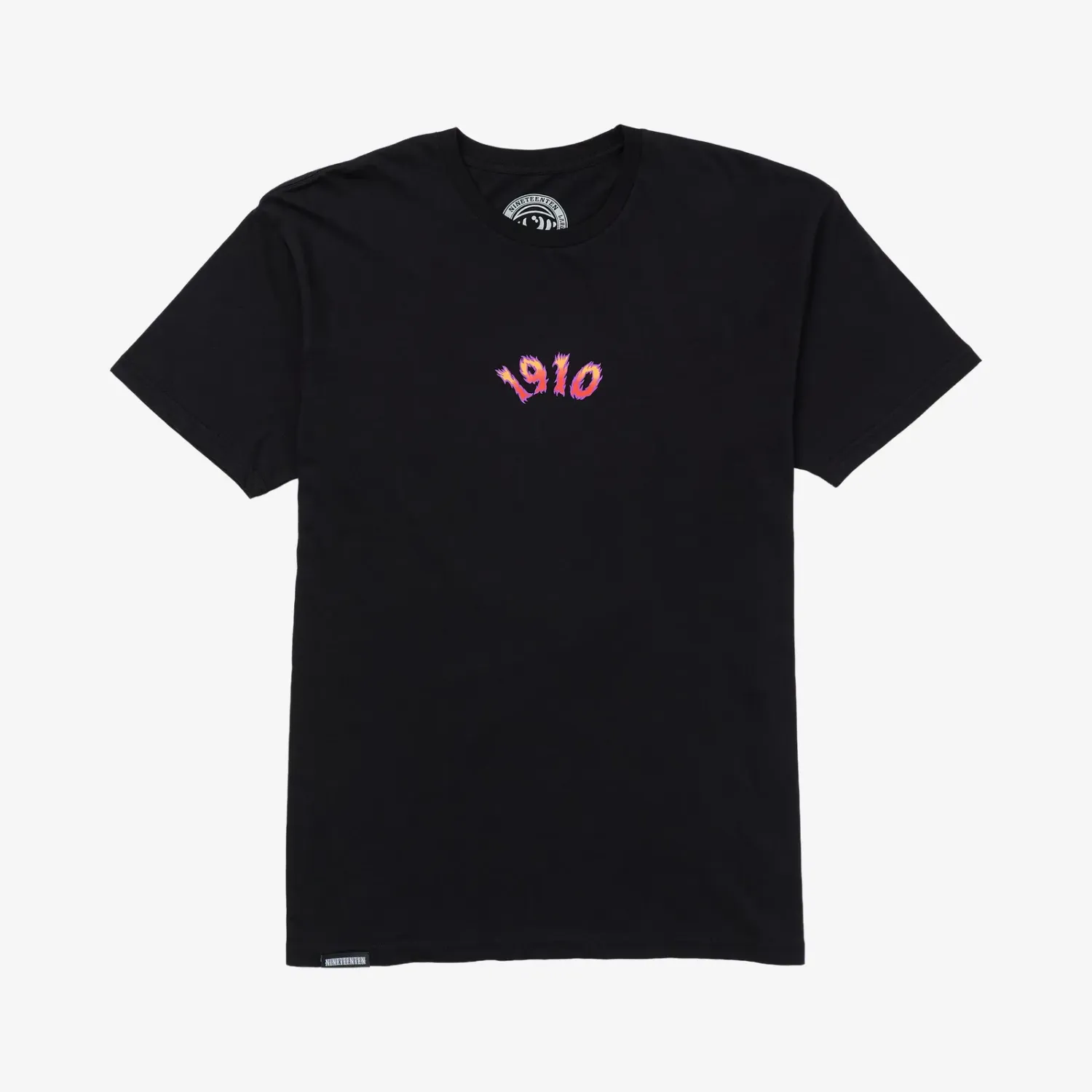1910 Men's Freya Short Sleeve Tee, Color: Black, Size: M