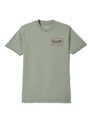 Brixton Men's Grade Short Sleeve Tee, front view