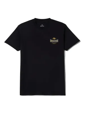 Brixton Men's Pinnacle Short Sleeve Tee, front view