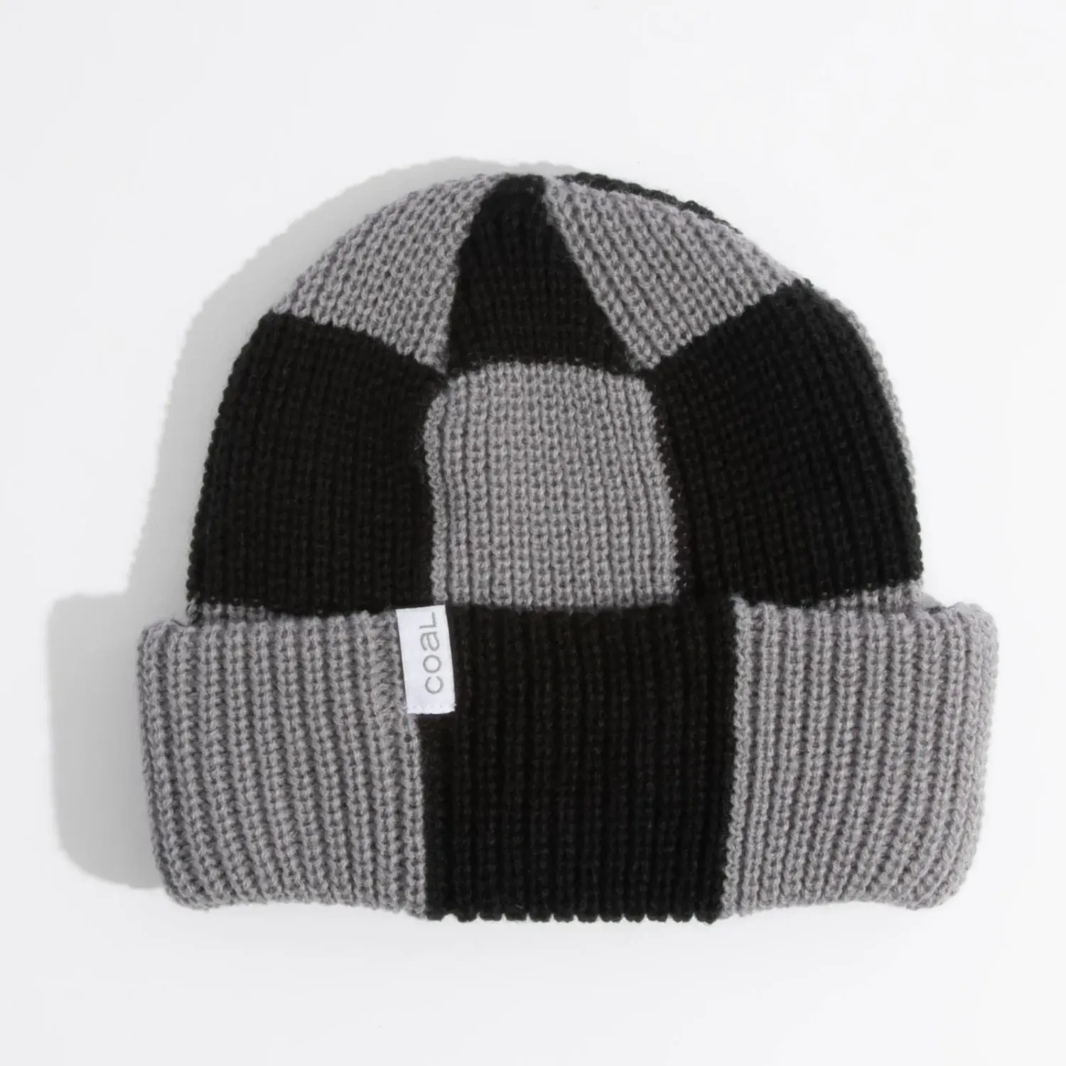 Coal Frena Baggy Mid Beanie, Color: Grey Check