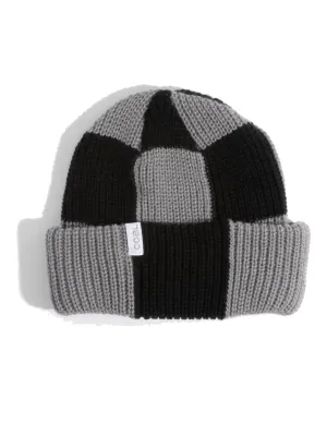 Coal Frena Baggy Mid Beanie in Grey Check, main view