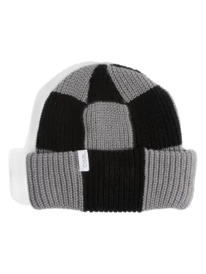 Coal Frena Baggy Mid Beanie in Grey Check, alternate view 1