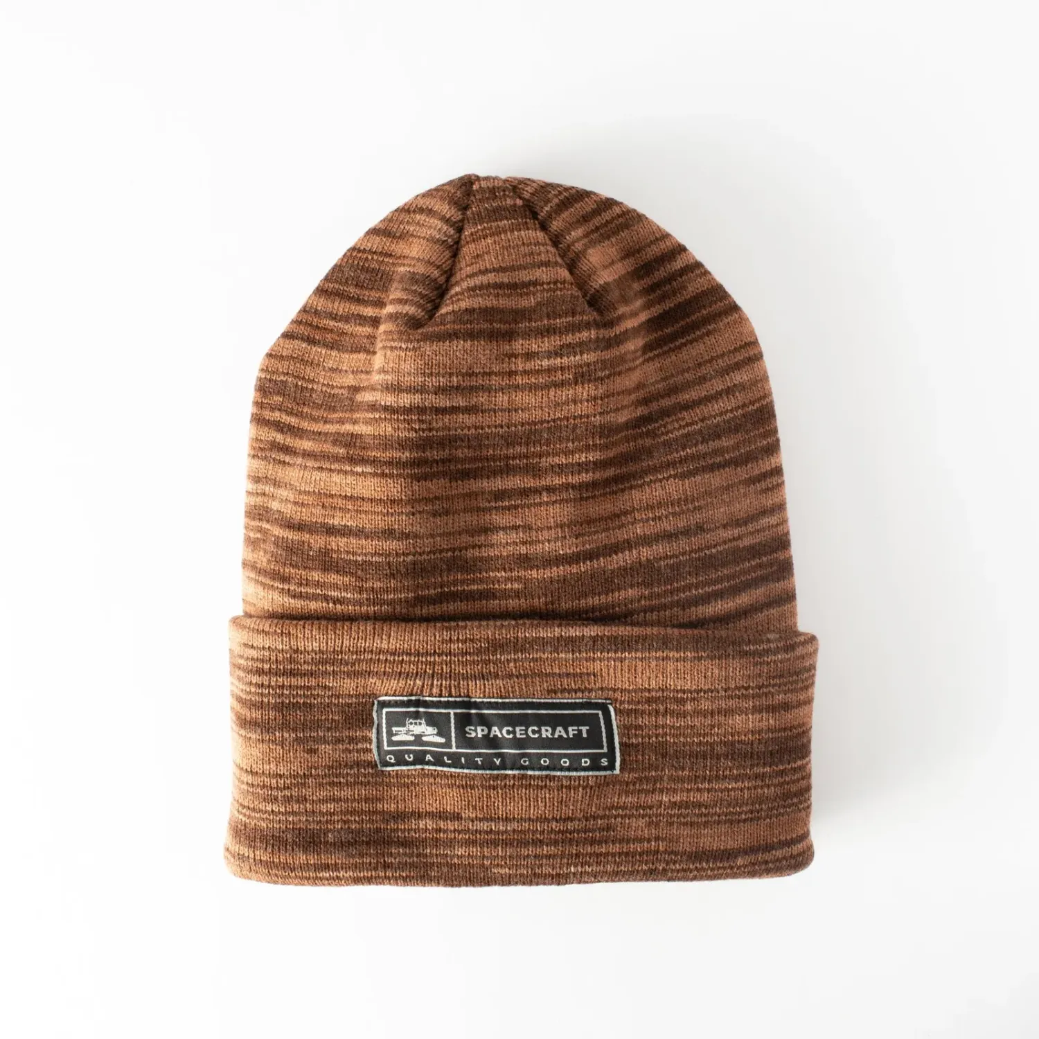 Spacecraft Space Lotus Beanie in Brownie, front view