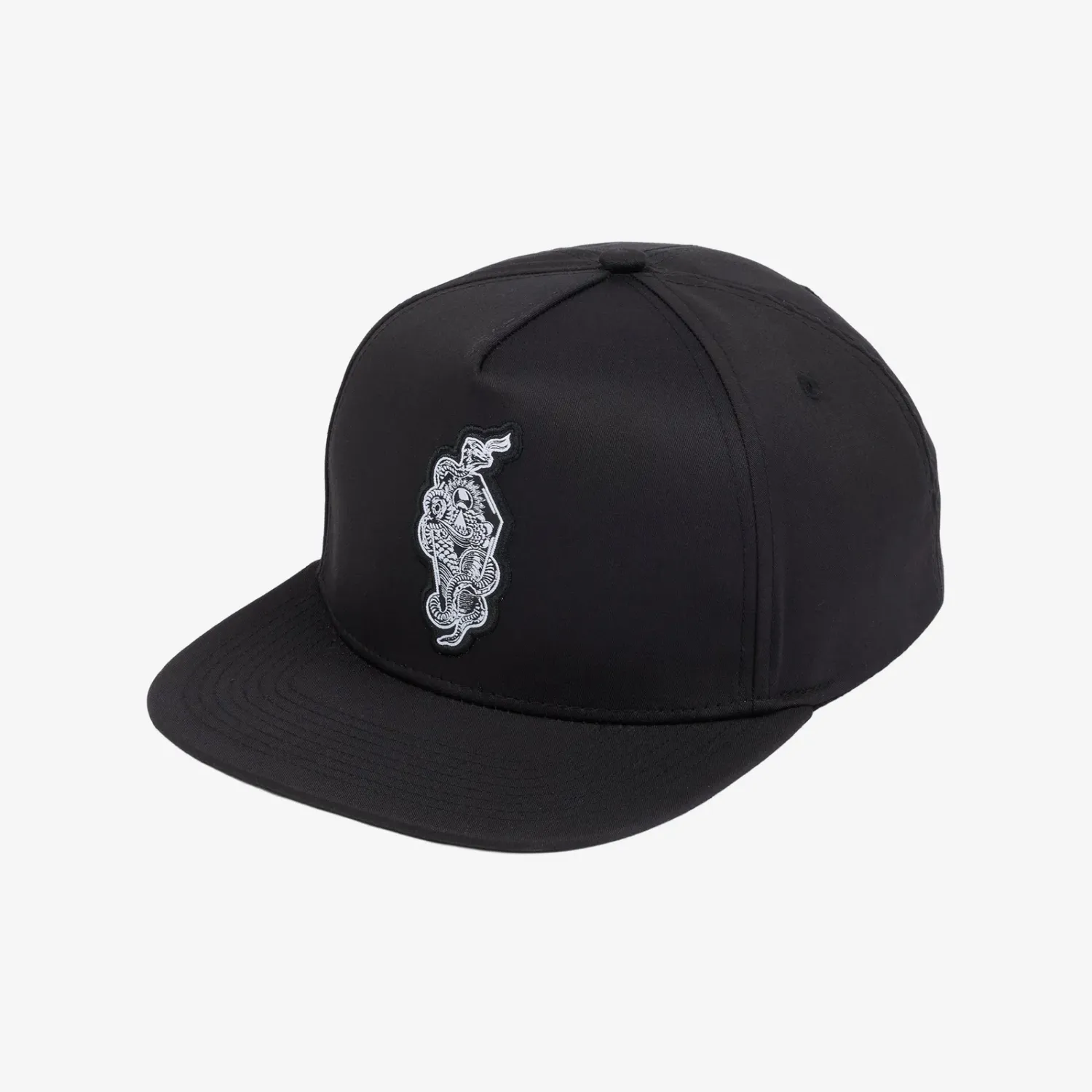 1910 Age of Winters Snapback Hat, Color: Black