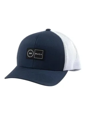 RVCA Platform Trucker Hat in Midnight Blue, main view