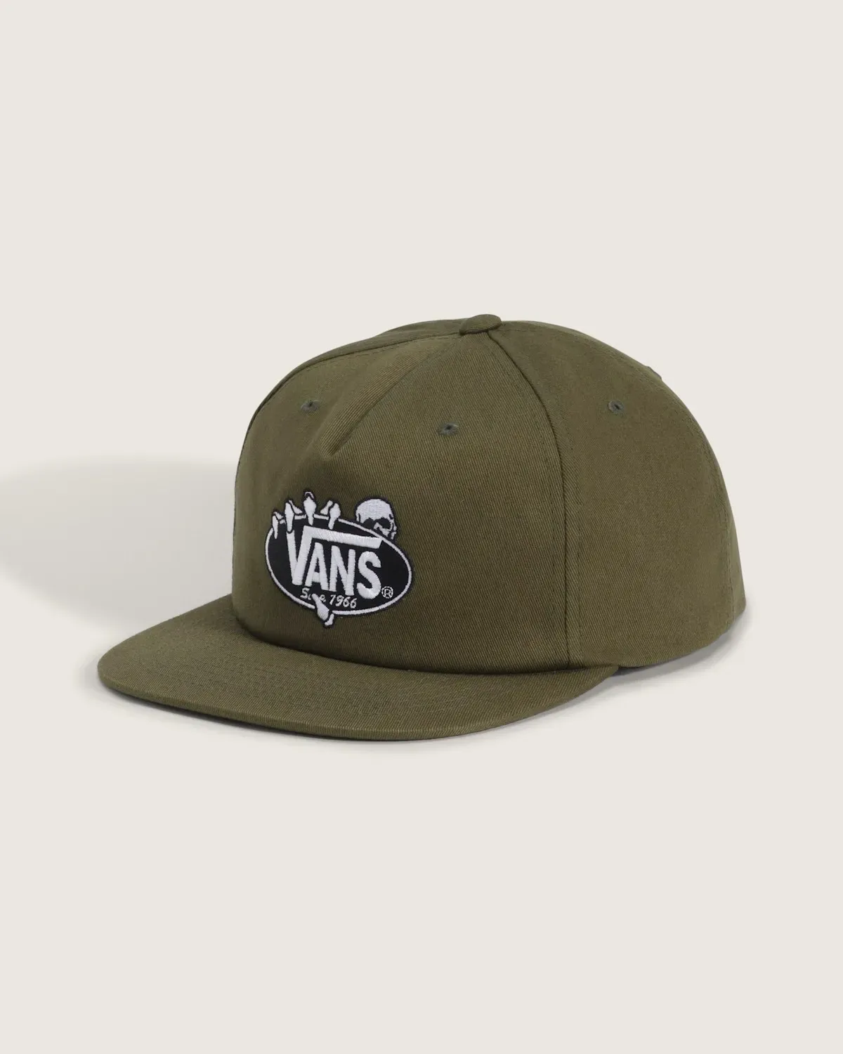 Vans Show Off Unstructured Hat, Color: Mossy Olive