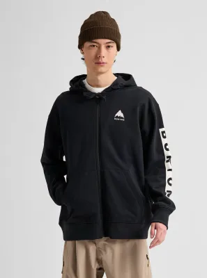 Burton Elite Full-Zip Hoodie in True Black, alternate view 1