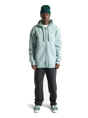 Burton Elite Full-Zip Fleece in Petrol Green, main view