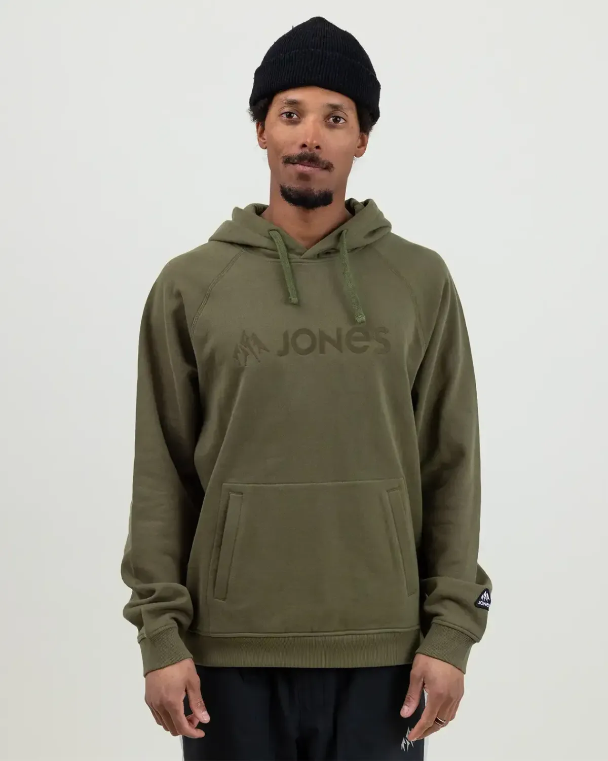 Jones Truckee Organic Cotton Hoodie, Color: Moss Green, Size: XL