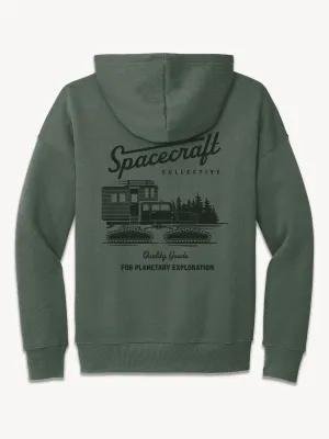 Spacecraft Men's Adventure Seeker Hoodie in Military Green, alternate view 1