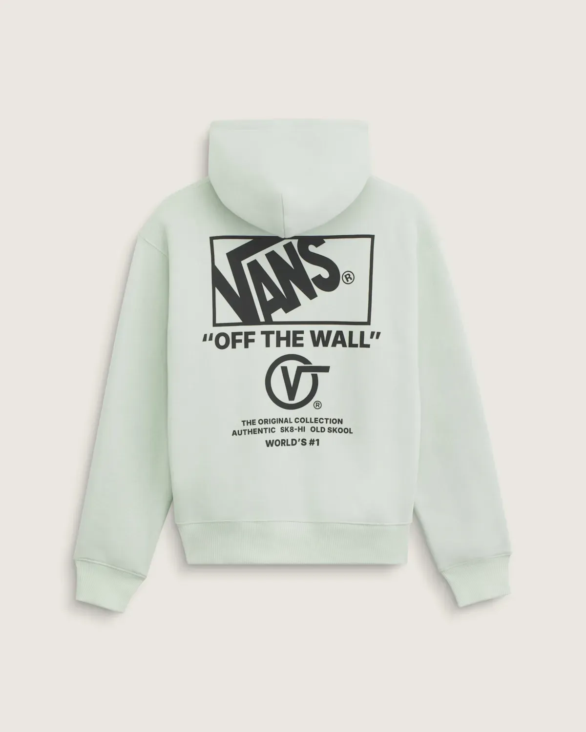 Vans Men's Stacked Hi Pullover Hoodie, Color: Dusty Mint, Size: M