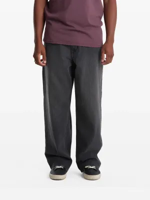 Volcom Men's Chillow Denim Pant in Black Grey, main view