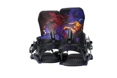 YES Men's Select Snowboard Binding 2026 in Kowalchuk Black, alternate view 1