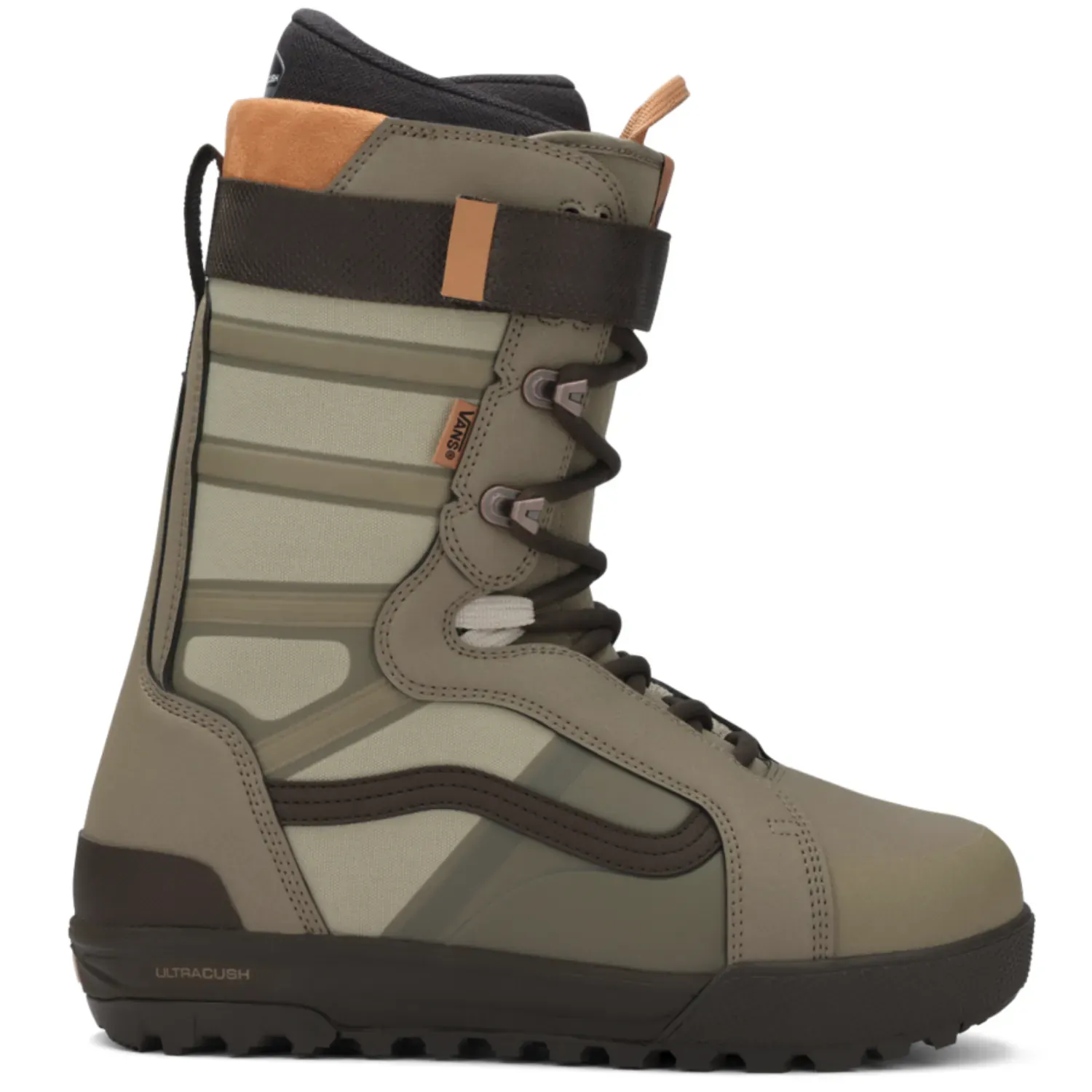 Vans Men's Hi-Standard Pro Snowboard Boot 2026, Color: Bay Leaf, Size: 7.5