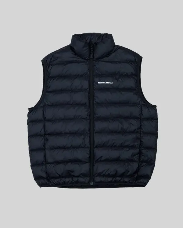 Beyond Medals Packable Down Vest, Color: Black, Size: L
