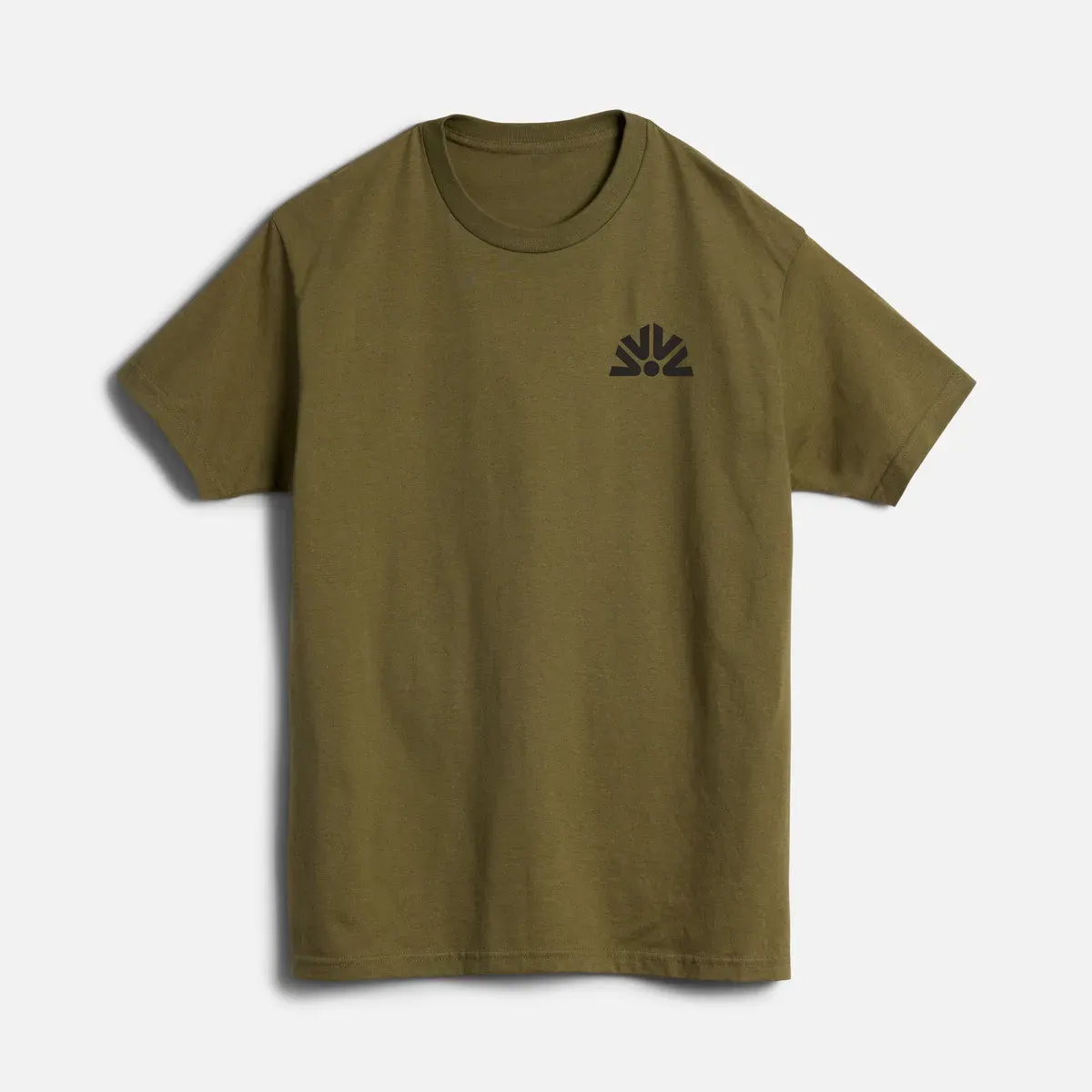 Autumn Men's Soul Icon Short Sleeve Tee, Color: Army, Size: XL