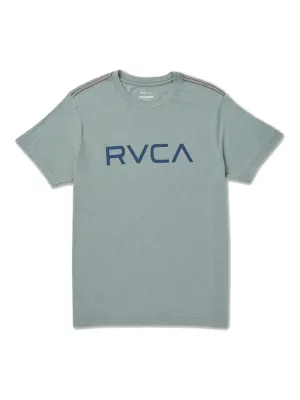 RVCA Men's Big RVCA Short Sleeve Tee in Lead, main view
