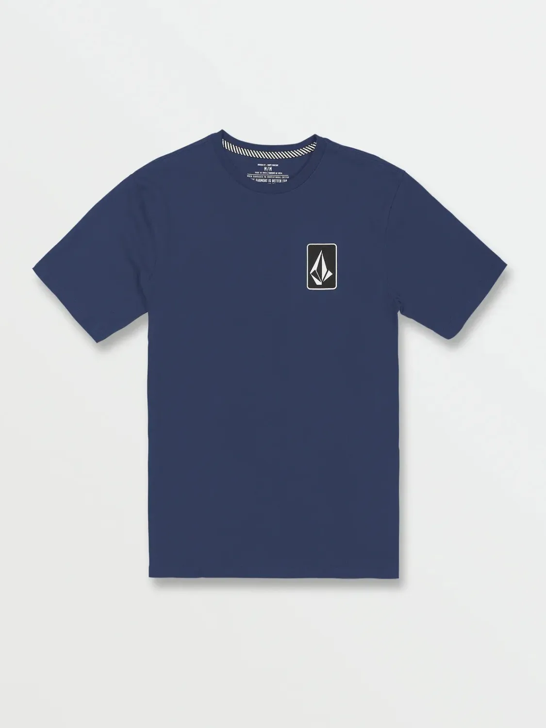 Volcom Men's Skate Vitals Originator Short Sleeve Tee, Color: Estate Blue, Size: L