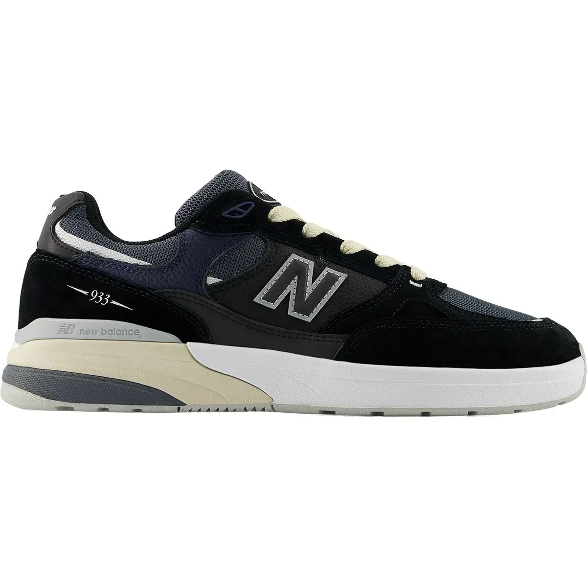 New Balance Numeric Reynolds 933, Color: Black, Size: 9