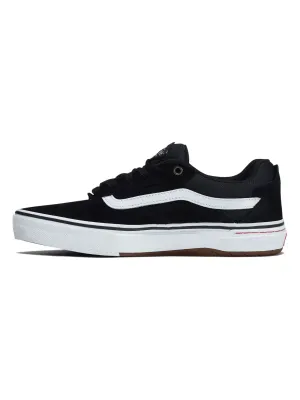 Vans Men's Skate Kyle Walker Wafflecup Shoe in Black/White, alternate view 1