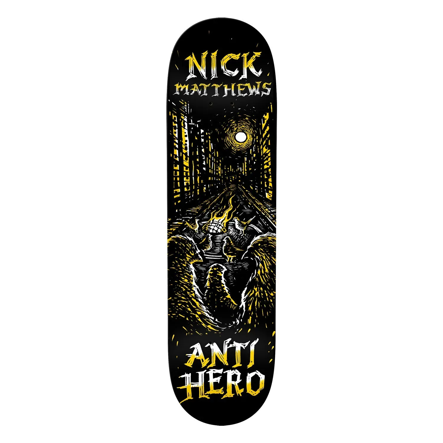 Anti-Hero Nick Matthews Fireside Deck, Size: 8.5