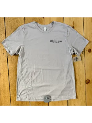Underground Men's Short Sleeve Tee in Heather Cool Grey, main view