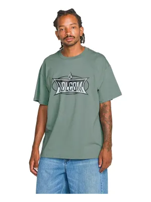 Volcom Men's Duster Short Sleeve Tee in Tradewinds, main view