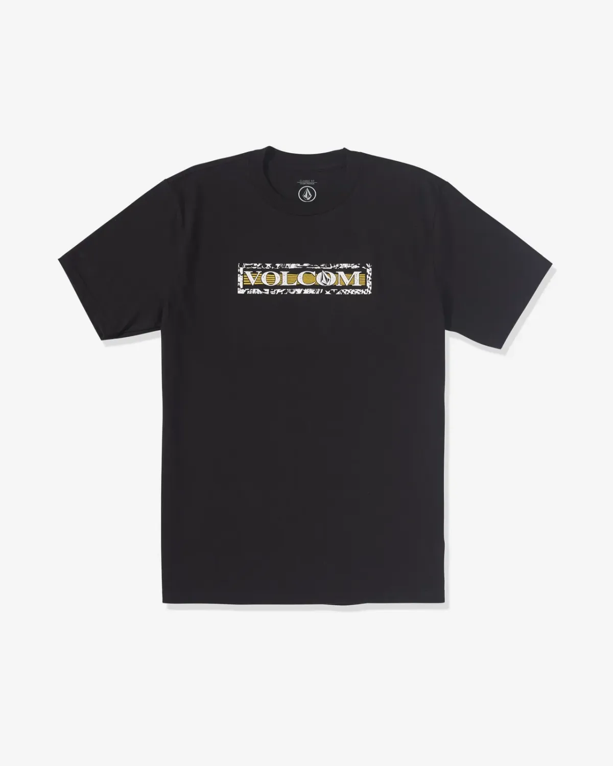 Volcom Men's You Drain Short Sleeve Tee, Color: Black, Size: L
