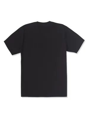 Volcom Men's You Drain Short Sleeve Tee in Black, alternate view 1
