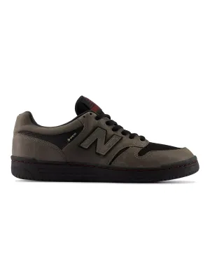 New Balance Men's Numeric 480 GORE-TEX Shoe in Black/Grey, main view