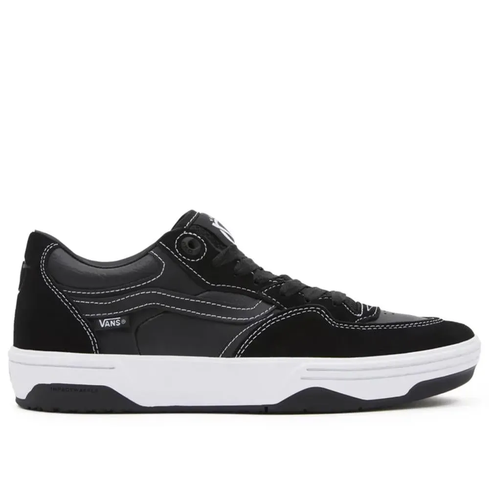 Vans Men's Skate Rowan 2 Shoe, Color: Black/White, Size: 10