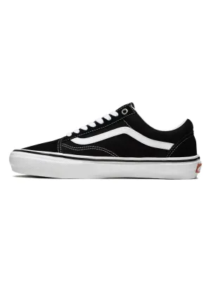 Vans Skate Old Skool Shoe in Black/White, alternate view 2