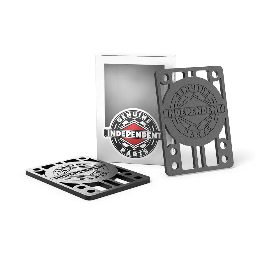 Independent Genuine Parts 1/8" Skateboard Risers, Color: Black, Size: 1/8in