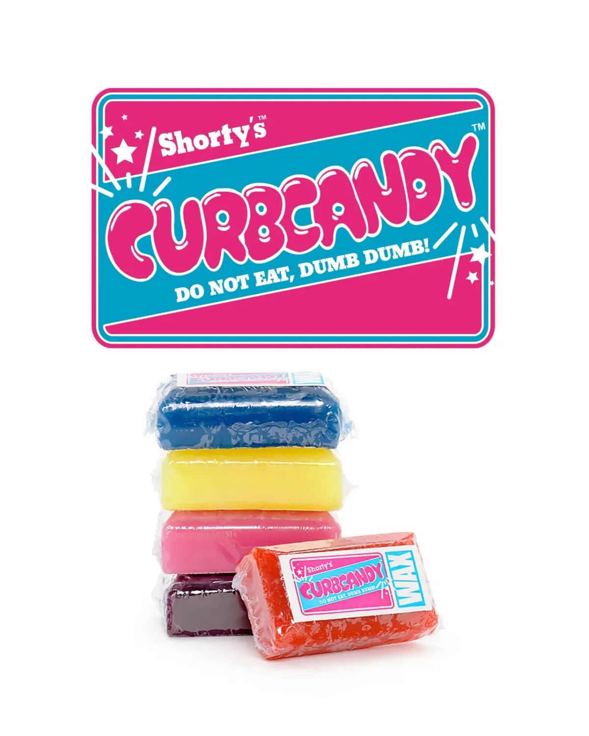 Shorty's Curb Candy Wax, front view