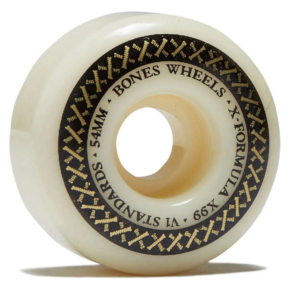 Bones X-Formula V1 Standards Skateboard Wheels, Durometer: 99a, Size: 52mm