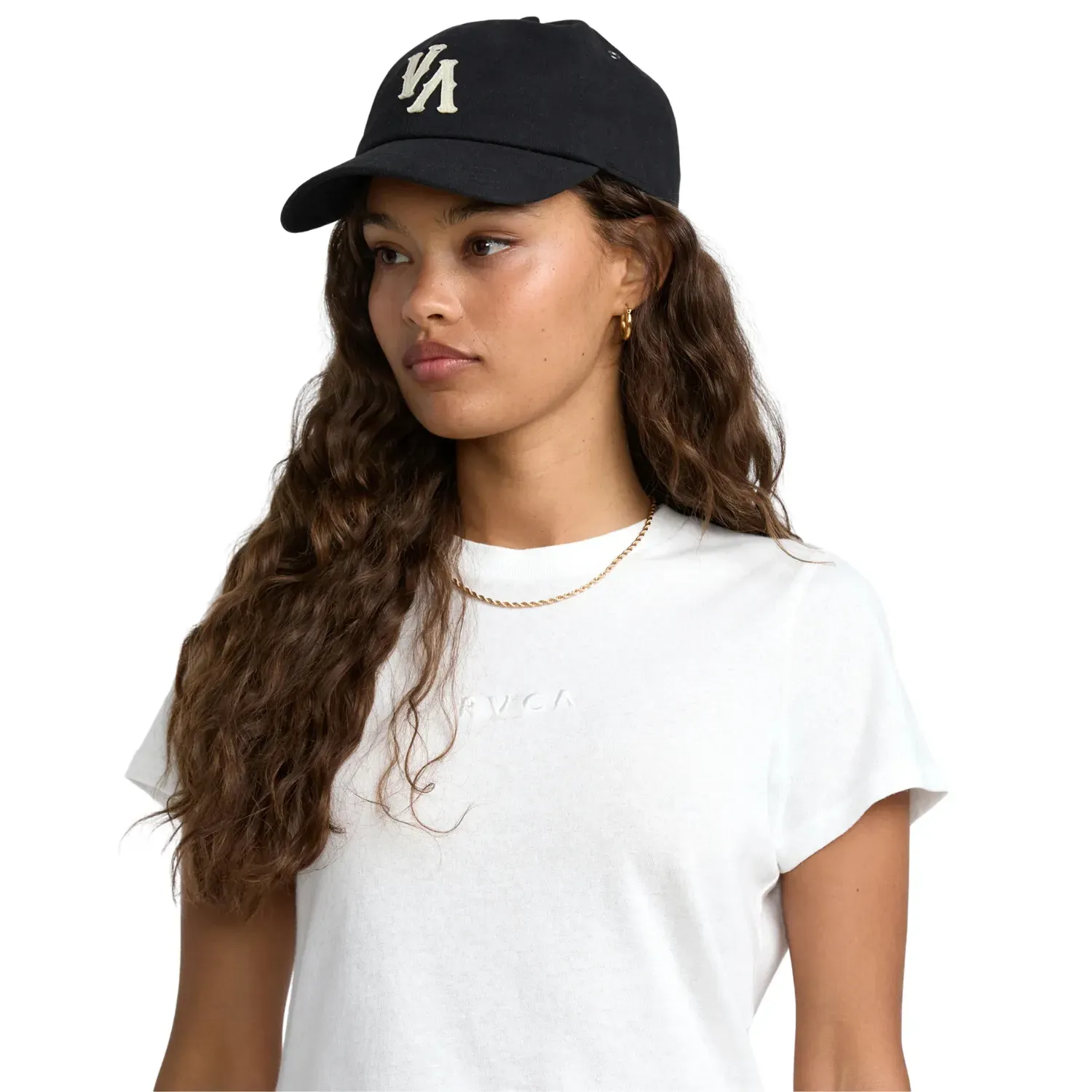RVCA Dugout Dad Hat, Color: Black