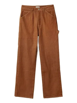 Brixton Women's Essex Painter Pant in Washed Copper, main view