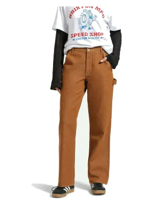Brixton Women's Essex Painter Pant in Washed Copper, alternate view 1