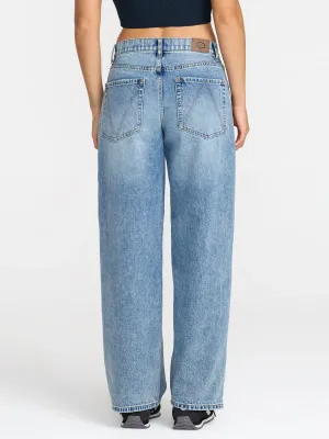 RVCA Women's Loosey Jean in Balsam, alternate view 1